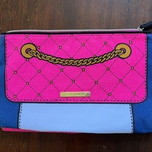 Estee Lauder Women Make up Zip Canvas Pouch